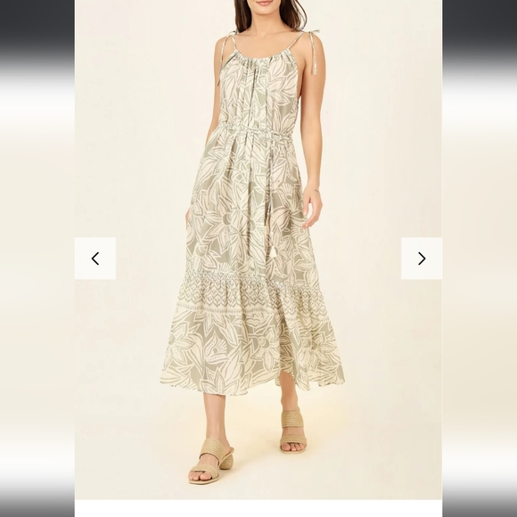 NWT Omika Mariana Midi Dress Size XS/S - Picture 1 of 10